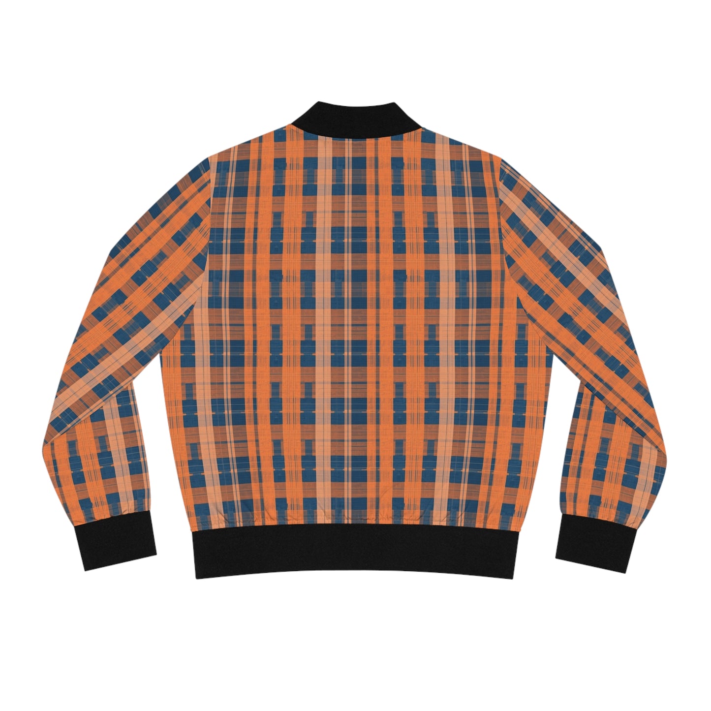 Stylish Women's Bomber Jacket, Cozy Plaid Outerwear, Trendy Layering Piece, Casual Streetwear, Perfect Gift for Her