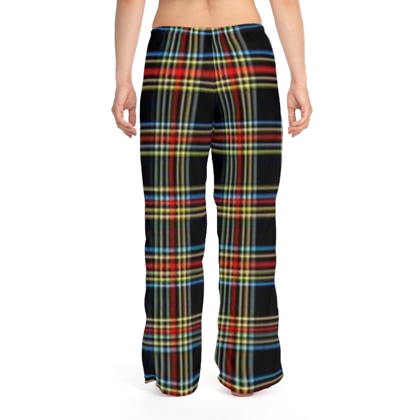 Cozy Plaid Women's Pajama Pants, Relaxing Sleepwear, Comfortable Lounge Pants, Perfect for Home and Holidays, Gift for Her