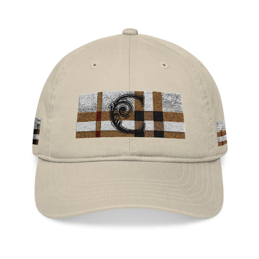 Elegant Embroidered Organic Baseball Cap | Fashionable Accessory, Gift for Him/Her, Summer Style, Eco-Friendly Hat