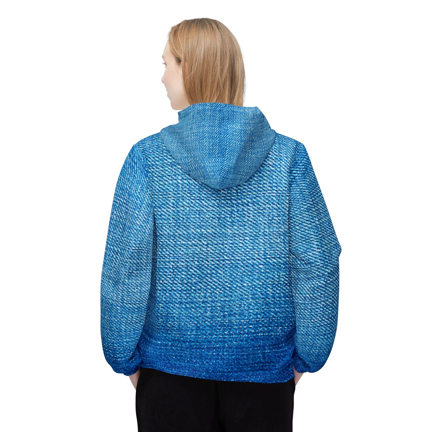 Denim Blue Windbreaker Jacket, Stylish Lightweight Jacket, Perfect for Casual Outings, Birthday Gifts, Graduation Celebrations, [...]