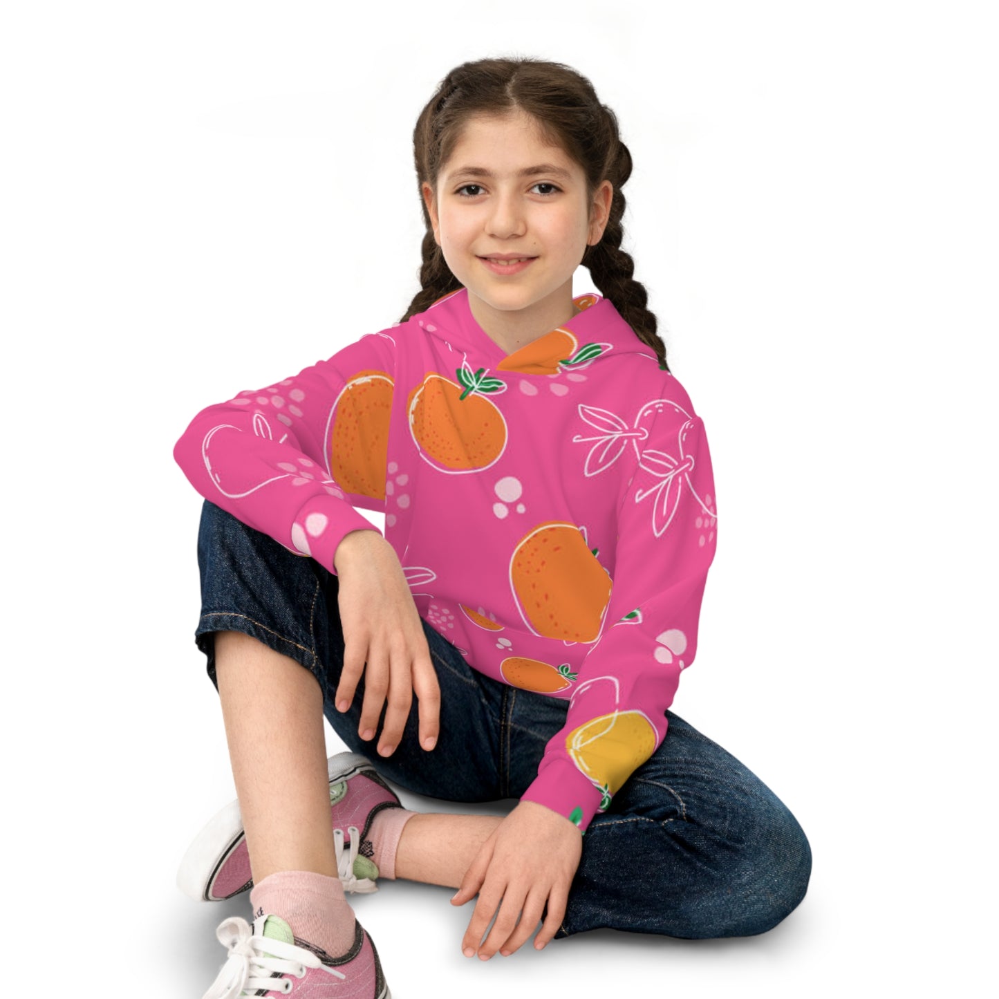Colorful Fruit Print Kids Hoodie, Cute Pullover for Girls, Cozy Youngsters Clothing, Fun Fruit Hoodie for Children, Birthday Gift or [...]