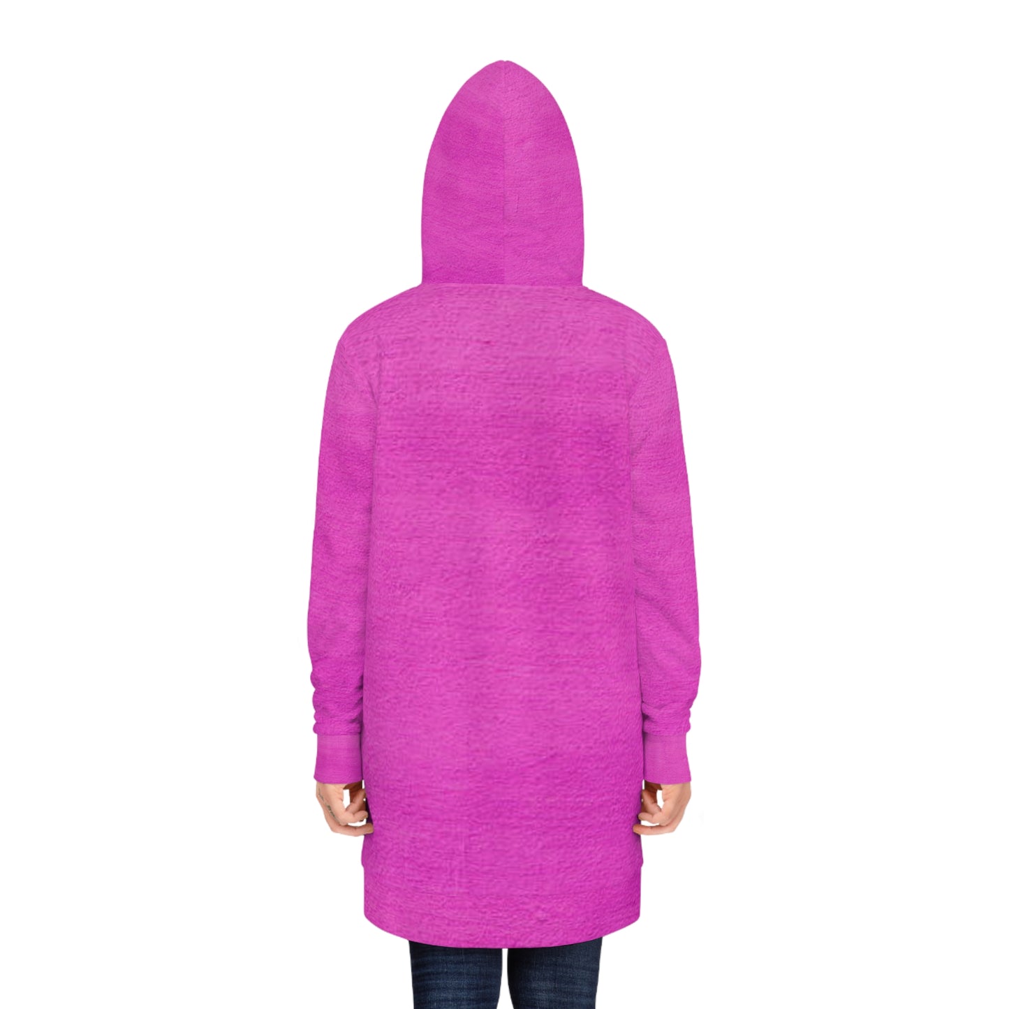 Women's all-over print hoodie dress: comfy, stylish, and versatile. Relaxed fit, cozy feel, and unique print for a standout, trendy look.