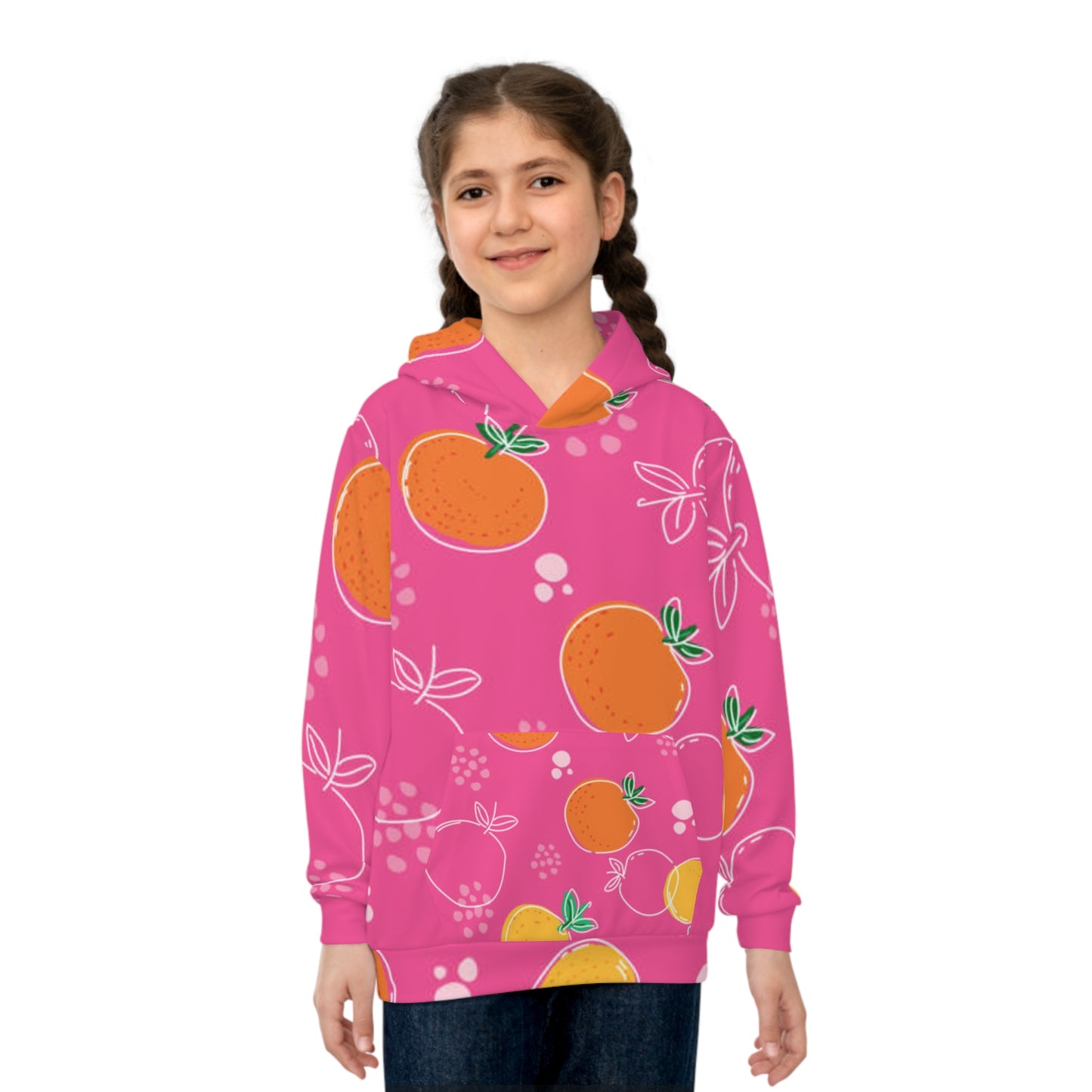 Colorful Fruit Print Kids Hoodie, Cute Pullover for Girls, Cozy Youngsters Clothing, Fun Fruit Hoodie for Children, Birthday Gift or [...]