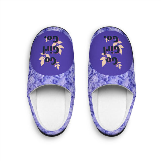 Cozy Floral Women's Indoor Slippers | Comfortable Home Footwear, Gift Idea for Her, Relaxing Nights, Self-Care Essentials, Housewarming