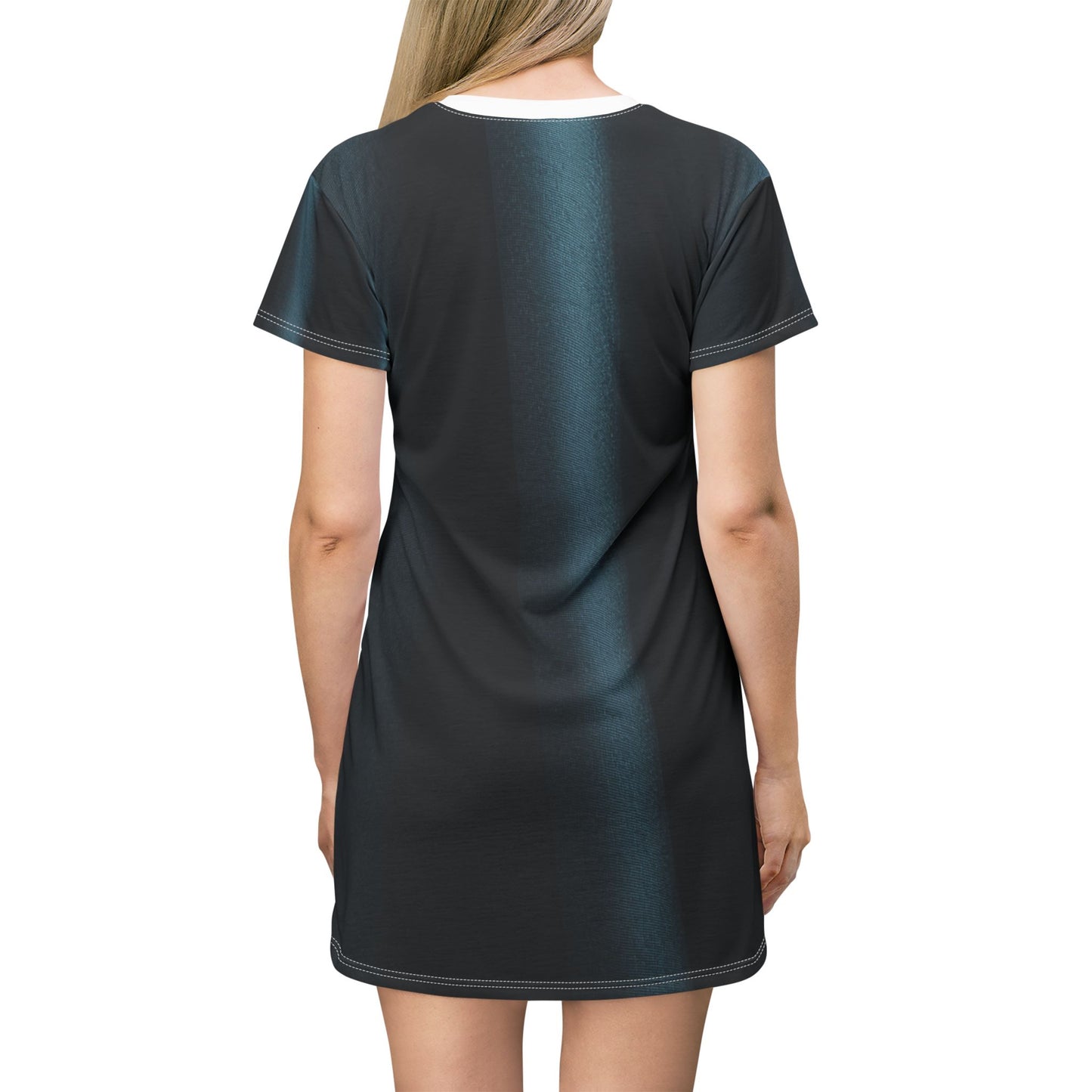 Chic Congratulations T-Shirt Dress | Casual Stylish Dress, AOP Dress, Gift for Her, Birthday Dress, Everyday Wear