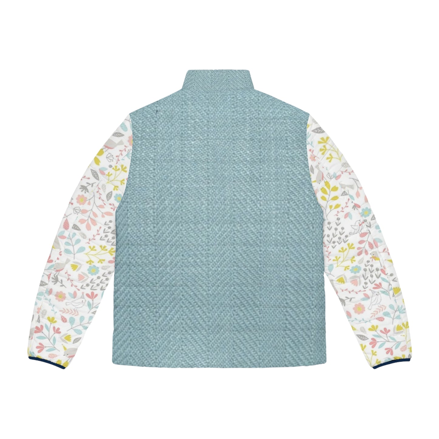 Floral Men's Puffer Jacket - Celebrate Life's Moments with Style, Trendy Outerwear for Any Occasion, Gift for Him, Graduation Gift, [...]
