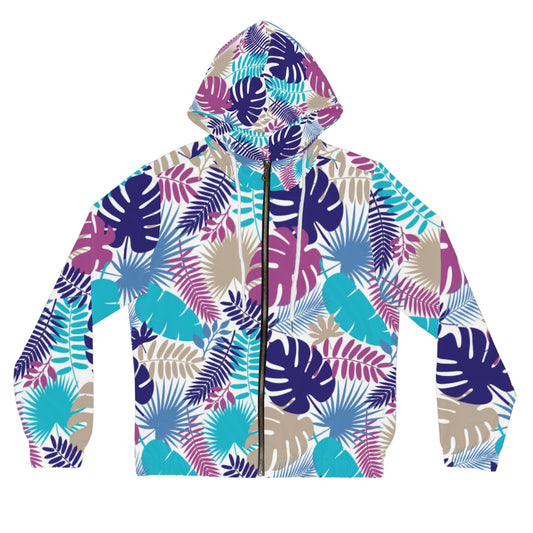 Women's Tropical Hoodie, Beach, Vacation, Summer Gift