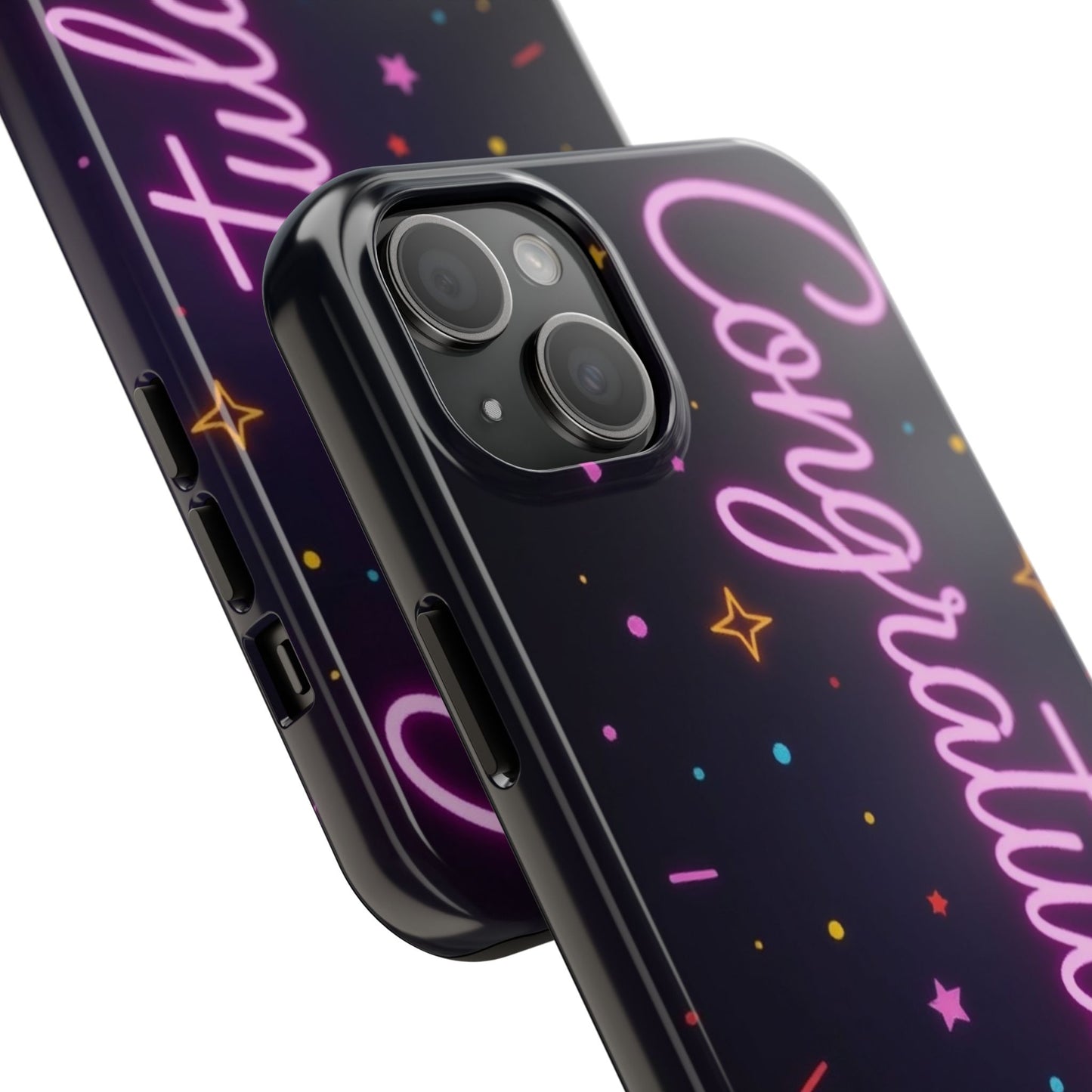 Congratulations Phone Case - Tough Cover for Milestones, Unique Gift, Celebration Accessory, Colorful Shield for Every Occasion