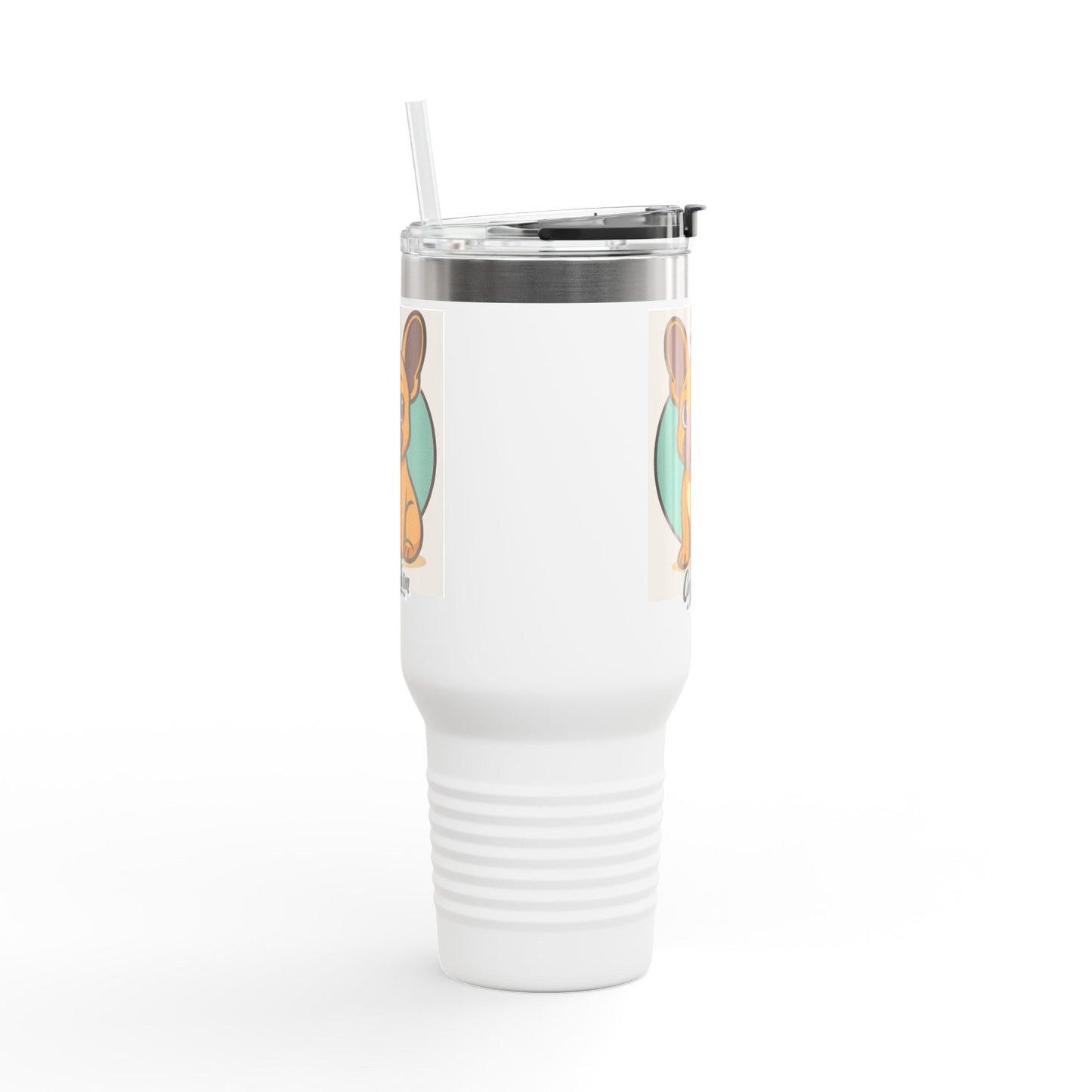 Cute Dog Insulated Travel Mug, 40oz, Funny Pet Lover Gift, Reusable Coffee Cup, Personalized Drinkware, On-the-Go Mug, Durable Travel [...]