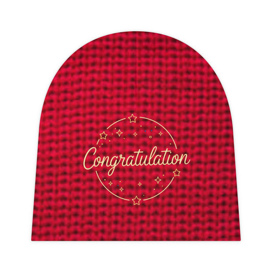 Cozy Baby Beanie, Soft Knit Hat for Infants, Perfect Gift for Newborns, Baby Shower, Winter Accessories, Toddler Headwear