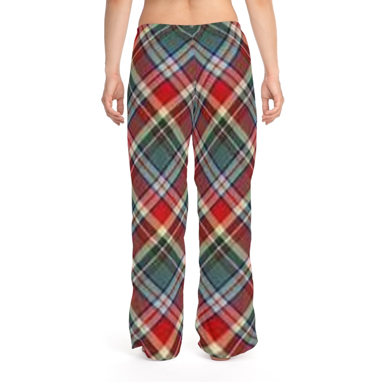 Cozy Plaid Women's Pajama Pants, Holiday Loungewear, Sleepwear for Women, Perfect for Christmas, Relaxation, and Gift Giving