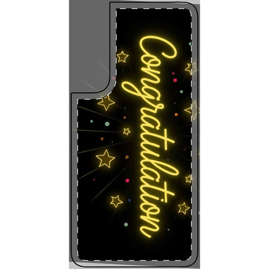 Congratulations Phone Skin, Gift for Graduates, Mobile Phone Cover, Personalized Phone Case, Custom Phone Accessory