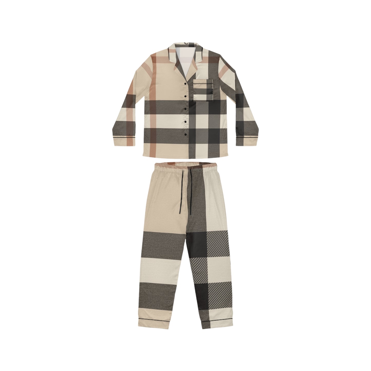 Chic Women's Satin Pajamas Set - Cozy Loungewear for Relaxing Nights, Great for Sleepovers, Spa Days, and Gifting