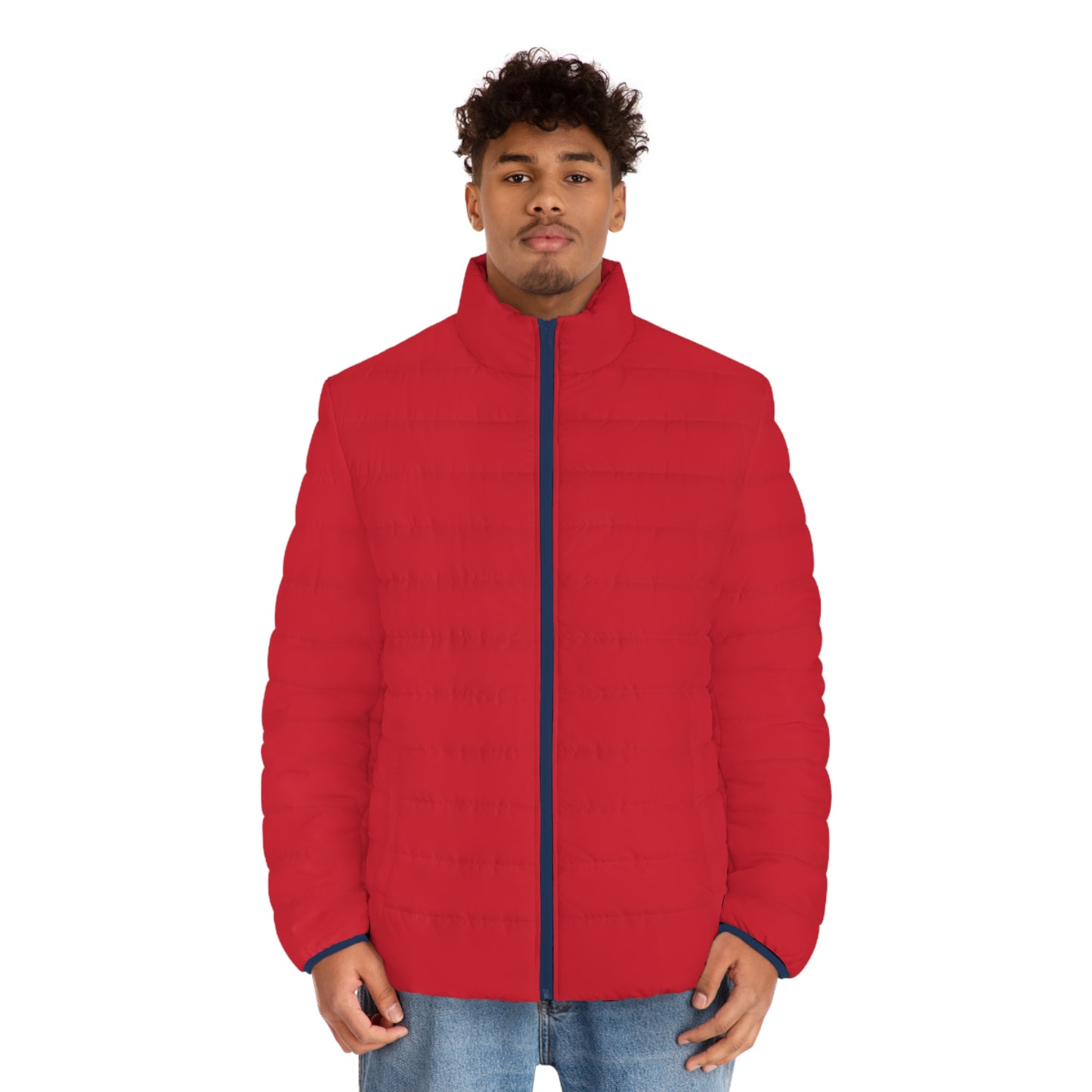 Men's Puffer Jacket (AOP) - Celebrate in Style, Perfect for Cool Weather, Congratulations Gift, Cozy Jacket for Men, Casual Outerwear, [...]