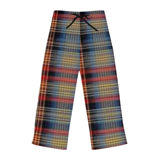 Cozy Plaid Women's Pajama Pants, Relaxed Fit Loungewear for Sleeping, Comfort Gift for Her, Cute Bedtime Outfit, Holiday Sleepwear